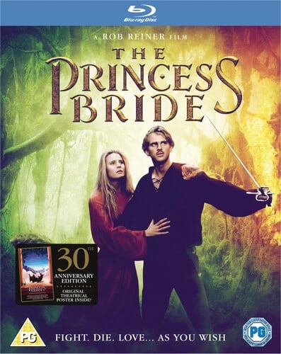 The Princess Bride BluRay (2017) Cary Elwes, Reiner (DIR) cert PG Brand New