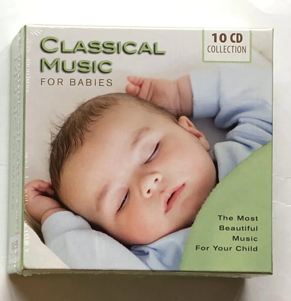 Various Classical Music For Babies 10cd U11501z Brand New