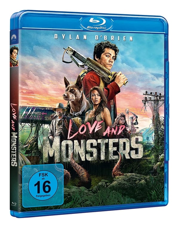 LOVE AND MONSTERS 2020 / Dylan O'Brien RB Blu Ray AGE Brand New