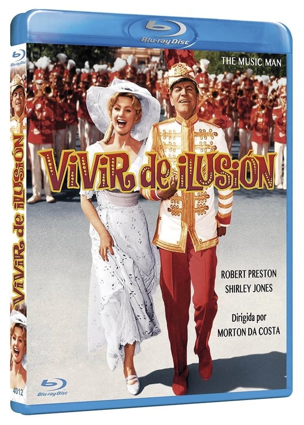 THE MUSIC MAN 1962 / Robert Preston Region A B C Bluray Brand New