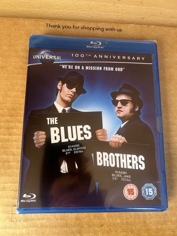 The Blues Brothers Universal 100th Bluray John Belushi Aykroyd Brand New
