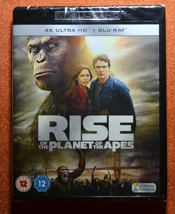 Rise of The Planet of The Apes 4k + Bluray Brand New
