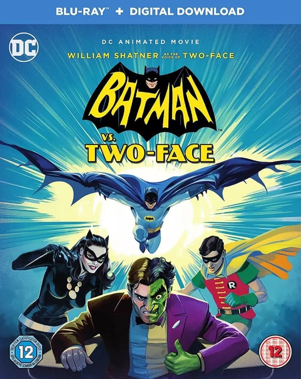 BATMAN VS. TWOFACE Bluray Rick Morales Michael Jelenic Releas R2 Brand New