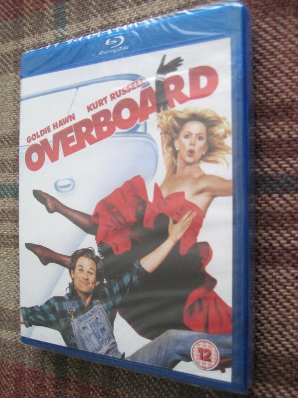 OVERBOARD BLU RAY 1987 GOLDIE HAWN KURT RUSSELL AND Brand New