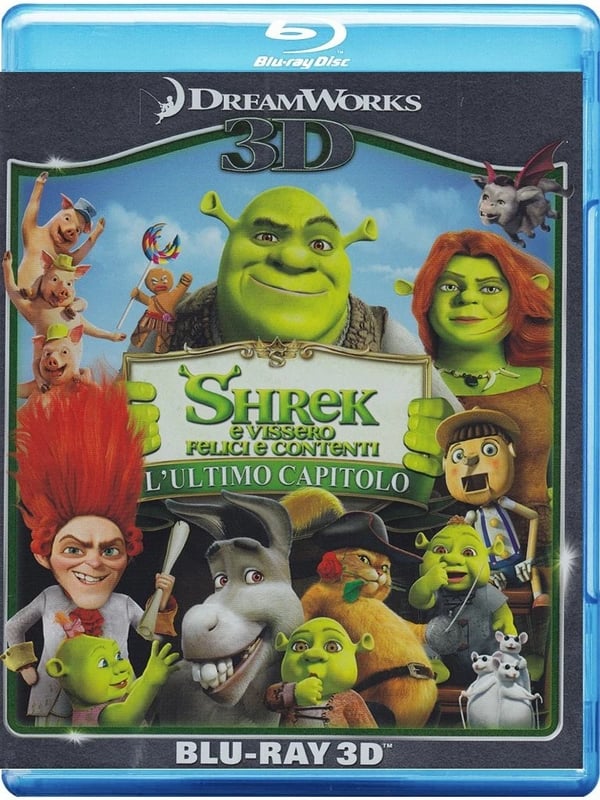 Shrek e vissero felici e contenti L'ultimo capitolo (2D+3D) (Bluray) vari Brand New