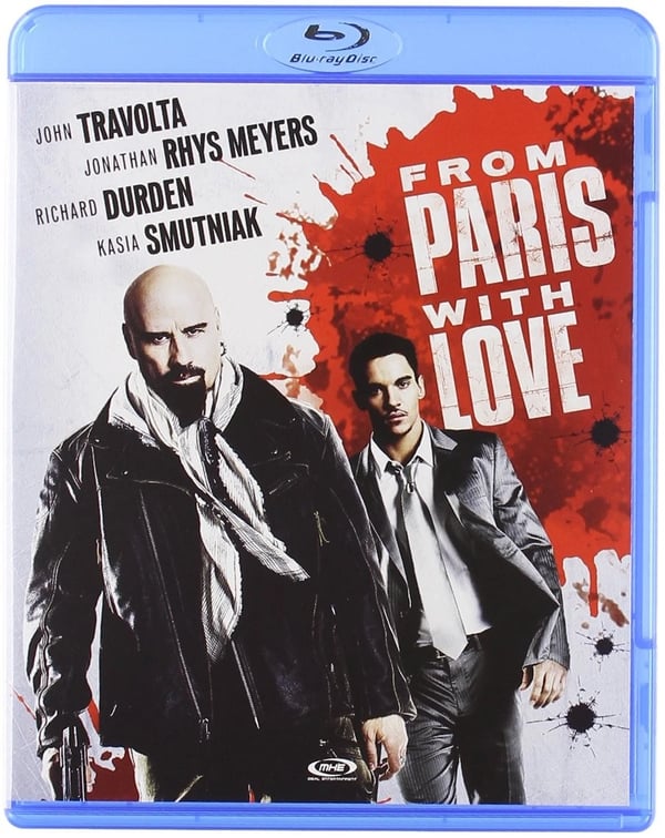From Paris With Love (Bluray) John Travolta Jonathan RhysMeyers Kasia Smutniak Brand New
