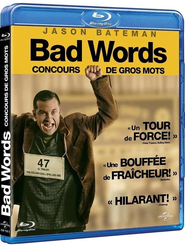 Bad Words (Bluray) Bateman, Jason, Hahn, Kathryn, Janney, Allison Brand New