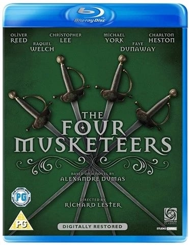 Four Musketeers, The (PG) 1974 Bluray Brand New