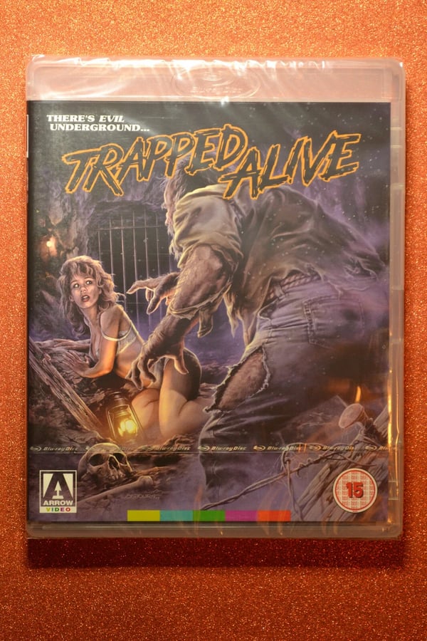 Trapped Alive Bluray Special edition Arrow Video Brand New