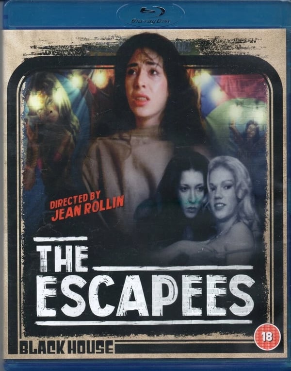 THE ESCAPEES BLU RAY DISC JEAN ROLLIN Brand New