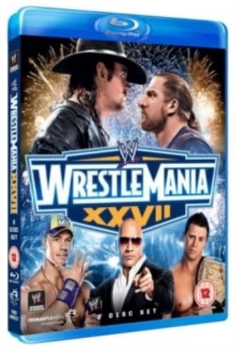 WWE Wrestlemania 27 Region B Blu Ray Brand New