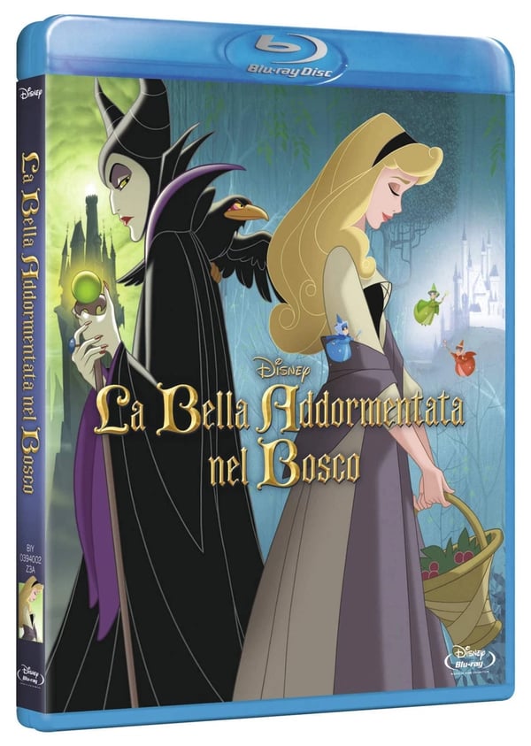 La Bella Addormentata Nel Bosco (Bluray) Cartoni Animati Banta Hibler Brand New