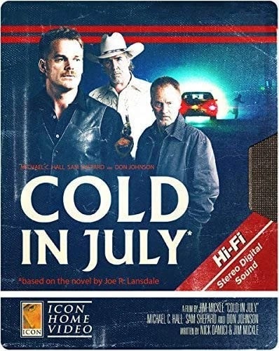 Cold In July 2014 Exclusive Limited Edition Steelbook Bluray Ultra Li (Bluray) Brand New