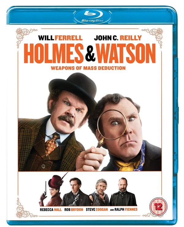 Holmes and Watson (Bluray) Lauren Lapkus Hugh Laurie Ralph Fiennes Pam Ferris Brand New