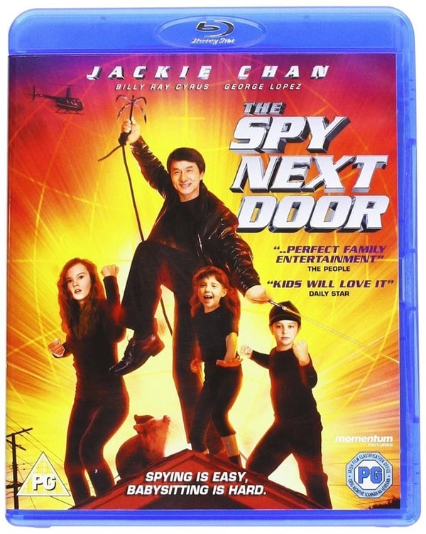 The Spy Next Door (Bluray) Jackie Chan Amber Valletta Madeline Carroll Brand New