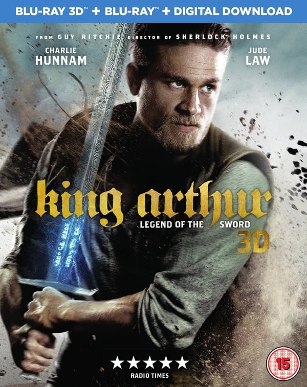 King Arthur Legend of the Sword (Bluray) Katie McGrath Annabelle Wallis Brand New