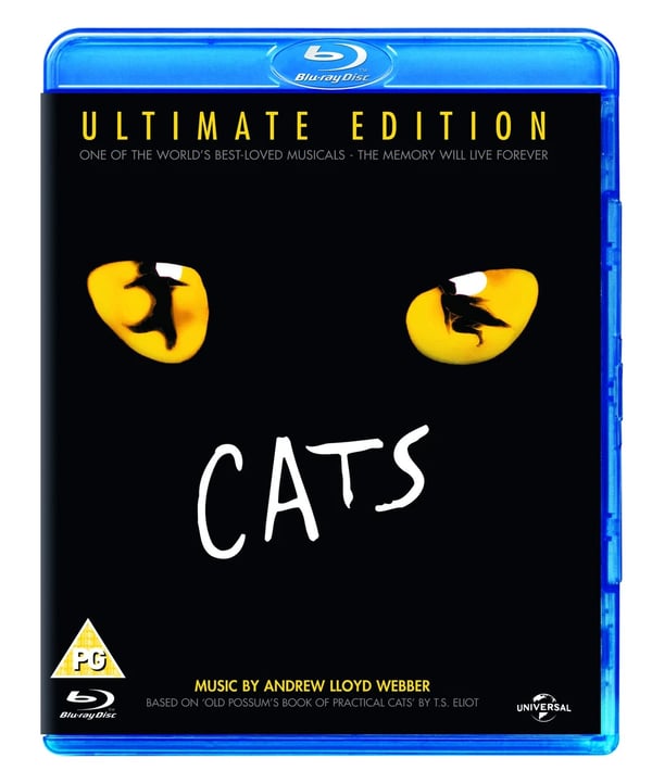 Cats (Bluray) Elaine Paige Brand New