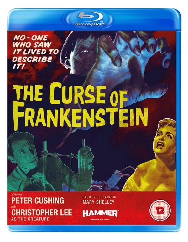 The Curse of Frankenstein (Bluray) Melvyn Hayes Fred Johnson Noel Hood Brand New