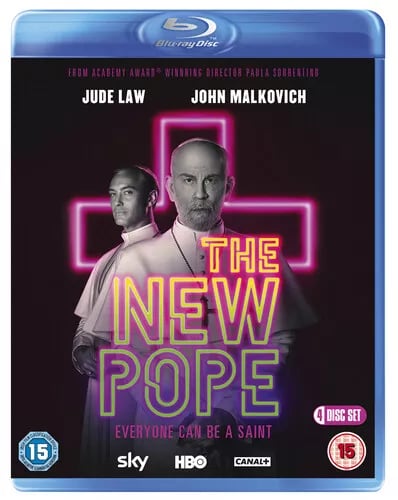 The Pope Bluray (2020) Jude Law cert 15 3 discs Brand New