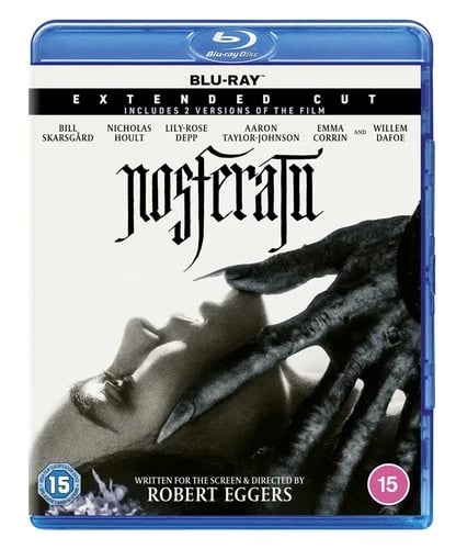 Nosferatu Bluray (2025) Nicholas Hoult, Eggers (DIR) cert 15 Brand New