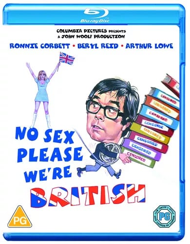 No Sex Please, We're British Bluray (2023) Ronnie Corbett, Owen (DIR) cert PG Brand New