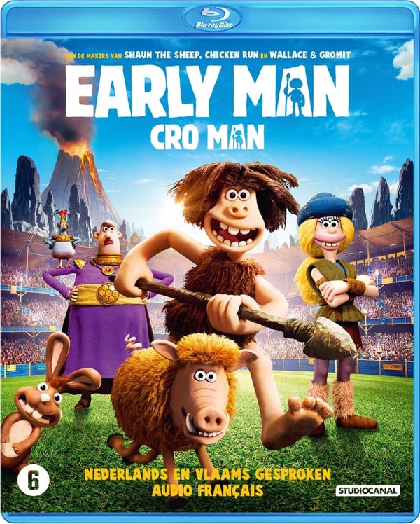 Early Man 2018 (Bluray) Brand New
