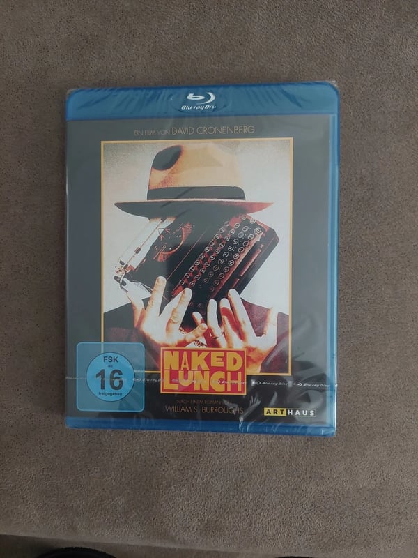 Naked Lunch (David Cronenberg, German Bluray) Brand New