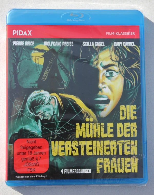 Mill of the Stone Women 1960 BluRay 4 Versions of Film Pierre Brice IMPORT Brand New