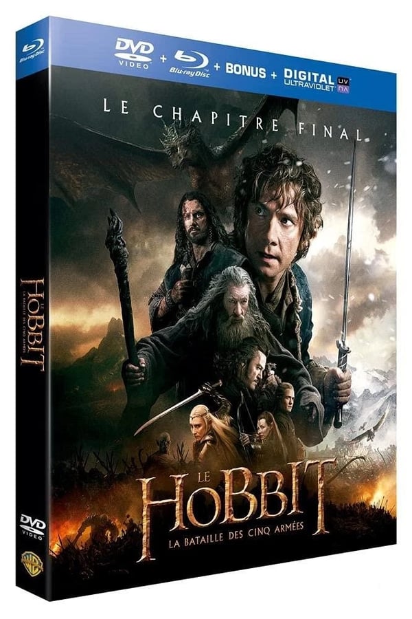 The Hobbit: Battle Of The Five Armies Bluray (2014) Brand New