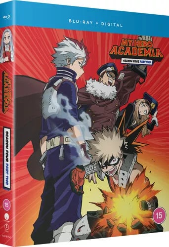 My Hero Academia: Season Four, Part Two Bluray (2021) Kenji Nagasaki cert 15 2 Brand New