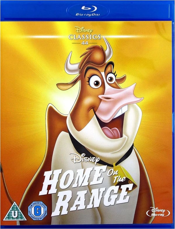 HOME ON THE RANGE Bluray Will Finn John Sanford Children & Family R2 Brand New
