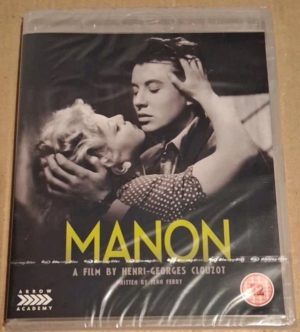 Manon Arrow Academy (Bluray, 2020) Brand New