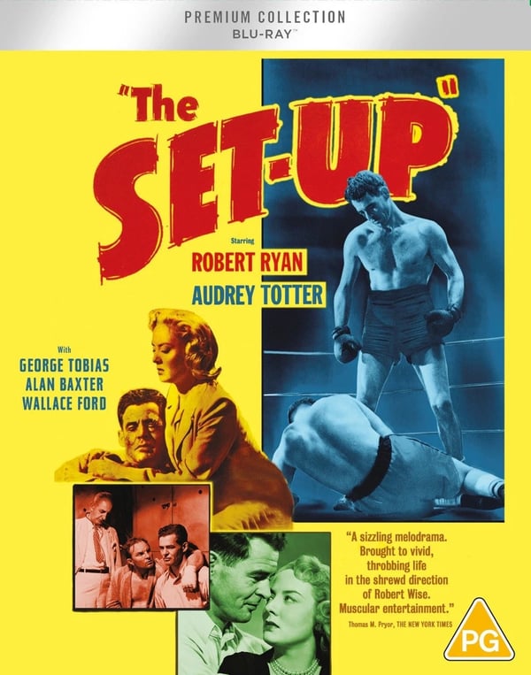 THE SET UP BLURAY PREMIUM EDITION ROBERT RYAN ROBERT WISE 1949 Brand New