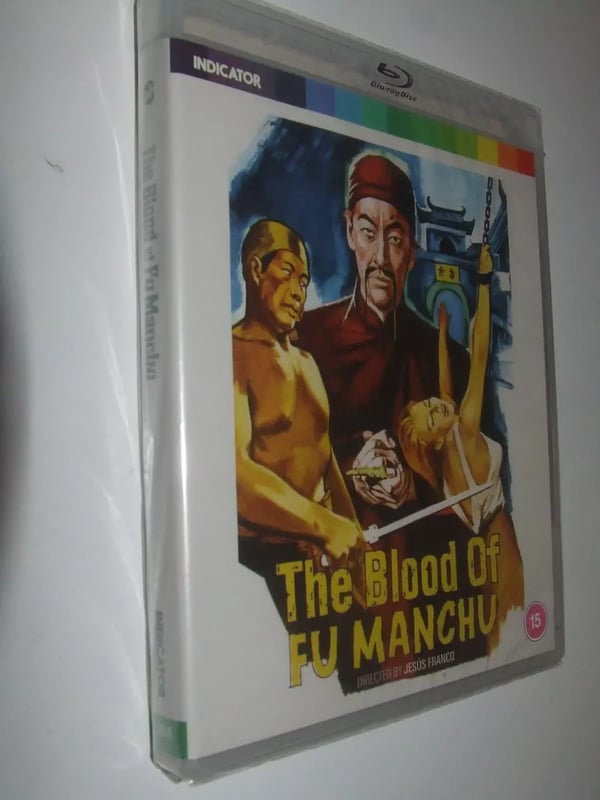 The Blood Of Fu Manchu BLU RAY Christopher Lee Jesus Franco Brand New