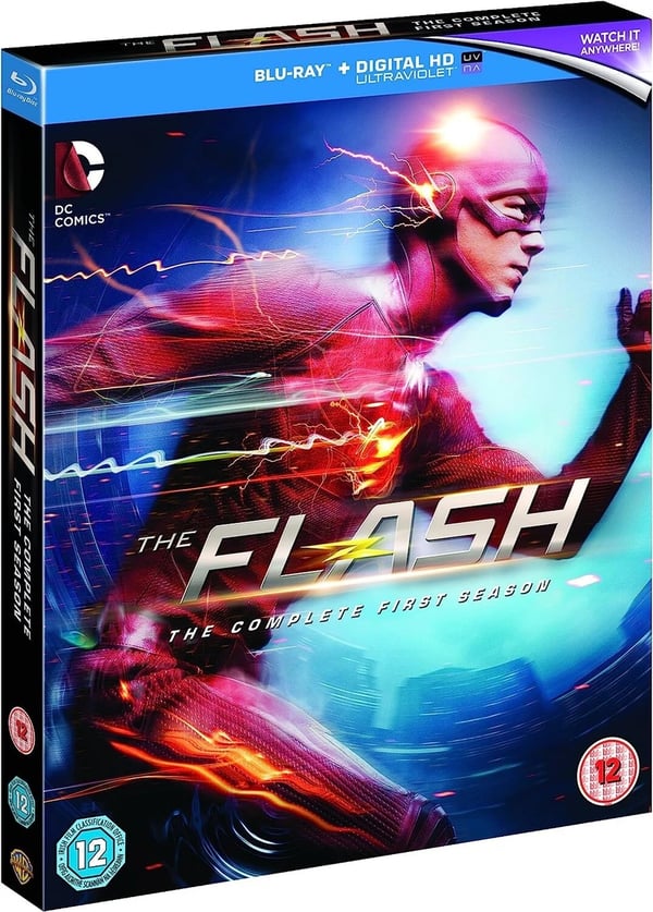 THE FLASH COMPLETE SERIES 1 Blu Ray First 1st Season One DC COMICS R2 Rel Brand New