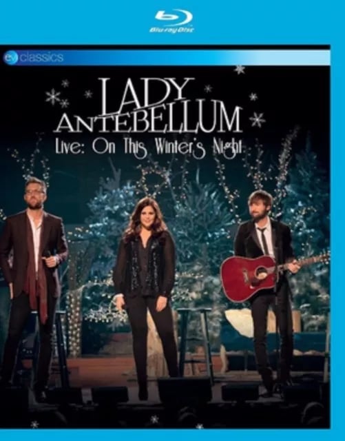 Lady A (Lady Antebellum) On This Winter's Night Bluray Brand New