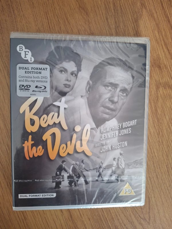 Beat the Devil BFI Bluray & DVD with booklet Humphrey Bogart Brand New