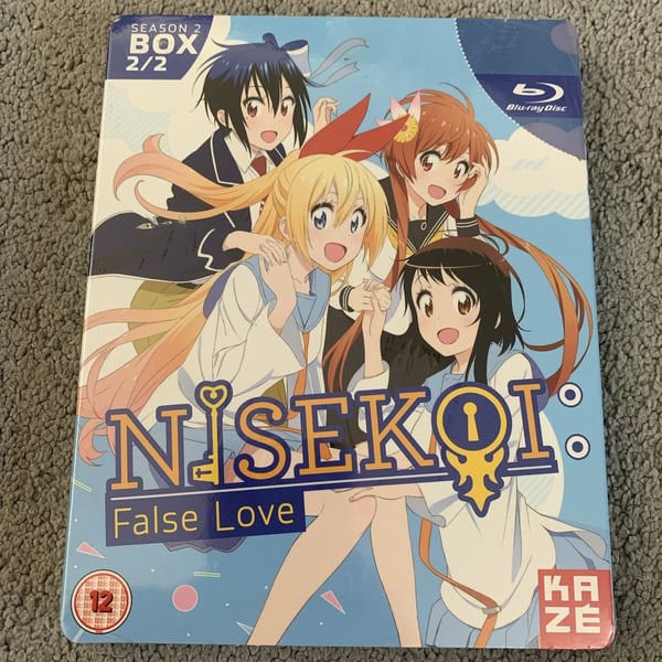 NISEKOI: FALSE LOVE SEASON 2 PART 2 (EPISODES 71 Region B Blu Ray Brand New