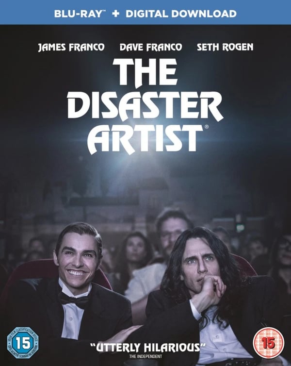The Disaster Artist (Bluray) Adam Scott Alison Brie Ari Graynor Bryan Cranston Brand New