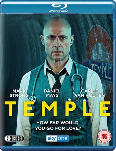 Temple Bluray (2019) Mark Strong cert 15 2 discs Brand New