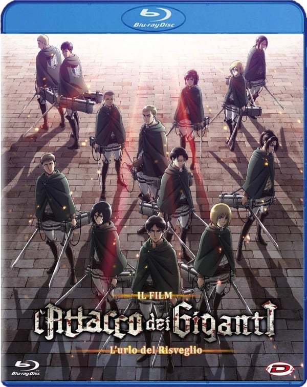 L' Attacco Dei Giganti Il FilmL'Urlo Del Risveglio (Bluray) Anime Giapponesi Brand New