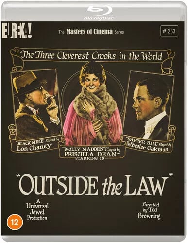 Outside the Law The Masters of Cinema Series Bluray (2022) Lon Chaney, Brand New
