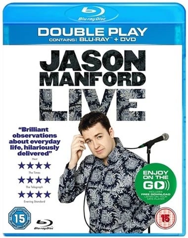 Jason Manford Live 2011 (15) DVD + Bluray Brand New