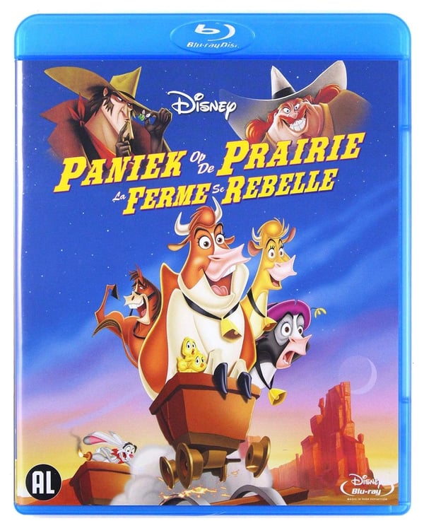 Paniek op de prairie (Bluray) G.W. Bailey Roseanne Barr Bobby Block Carole Cook Brand New