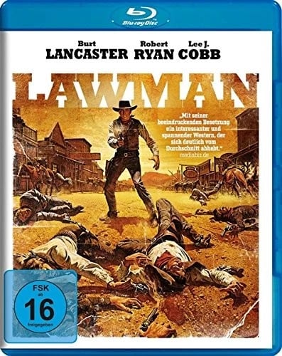 Lawman (Bluray) Lancaster, Burt, Ryan, Robert, Duvall, Robert, Cobb, Lee J. Brand New