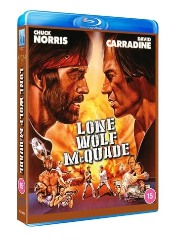 Lone Wolf McQuade Bluray (2024) Chuck Norris, Carver (DIR) cert 15 Brand New