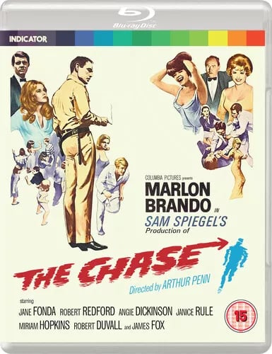 The Chase Bluray (2020) Marlon Brando, Penn (DIR) cert 15 Great Value Brand New