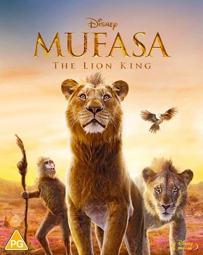 Mufasa: The Lion King Bluray (2025) Barry Jenkins cert PG Great Value Brand New