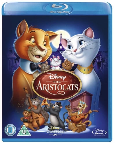 The Aristocats DVD (2012) Wolfgang Reitherman cert U Brand New
