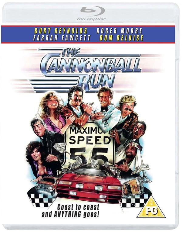 The Cannonball Run (Bluray) Sammy Davis Jr. Jackie Chan Jamie Farr Dom DeLuise Brand New